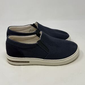 Birkenstock Oswego Sneakers Womens 6 Blue Canvas Slip On Shoes NO INSOLES